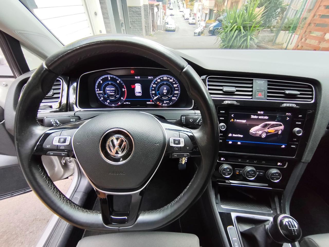Volkswagen Golf Variant 1.6 TDI 115 CV 100.000 km 2017