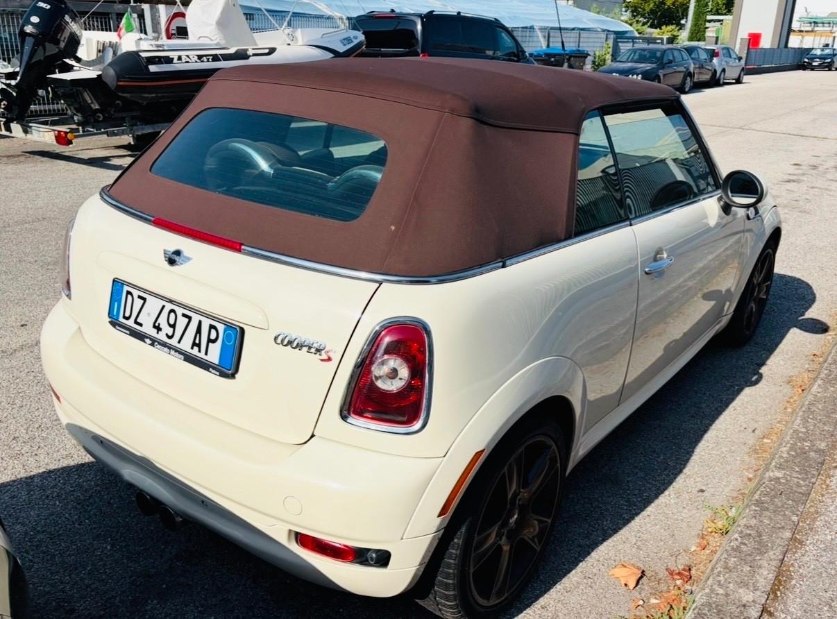 Mini Cooper S 1.6 benzina Cabrio 2009