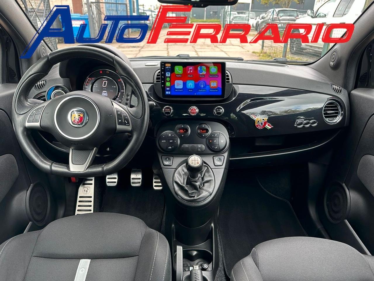 Abarth 595 CUSTOM 17" APPLE CAR PLAY SENS PARK ANDROID AUTO NAVY FARI XENO IN ARRIVO OPZIONABILE