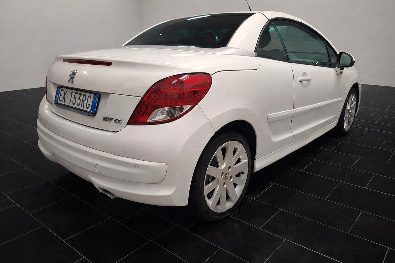 Peugeot 207 1.6 VTi 120CV CC Allure €5 CABRIO NEOPAT 60.000KM UNICOPROPIETARIO