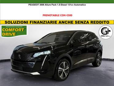 Peugeot 3008 II Allure Pack Bluehdi Automatico 1.5 S&S Led Camera