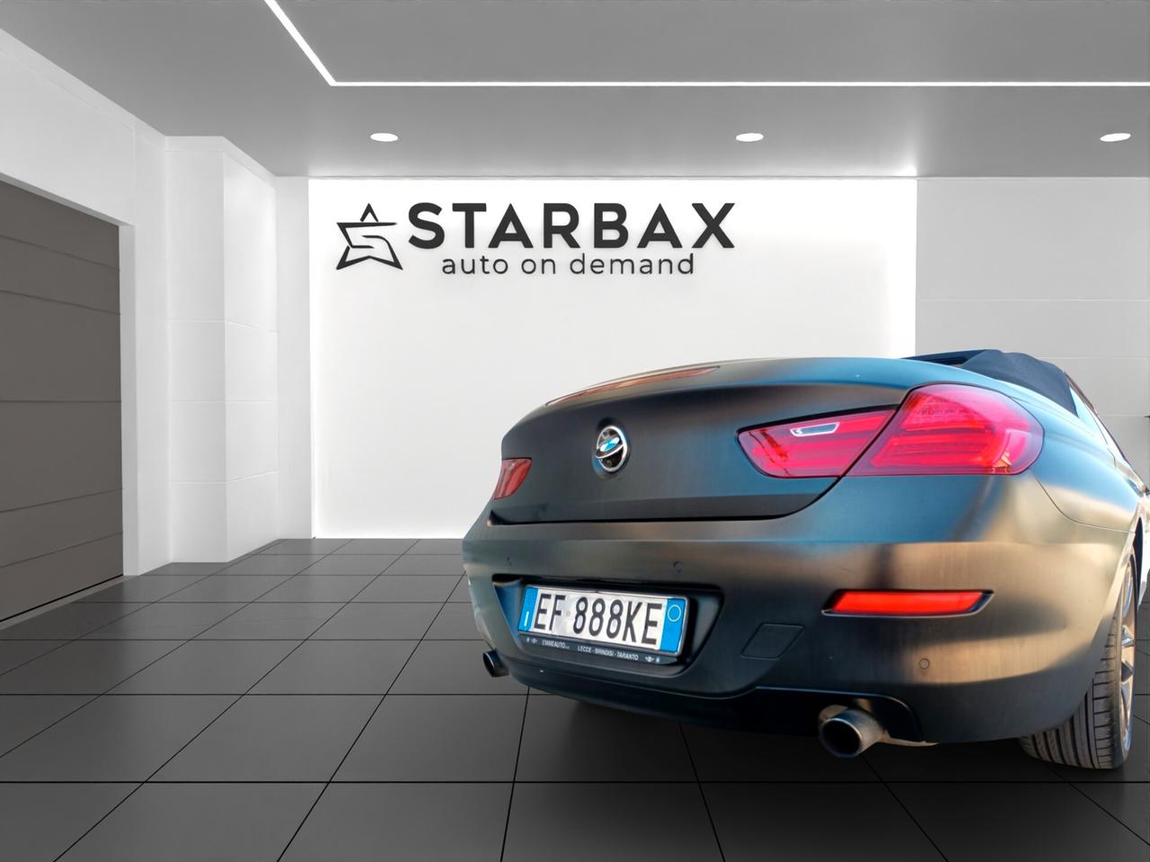 Bmw 640i Cabrio Futura Head Up display Interni in pelle FULL