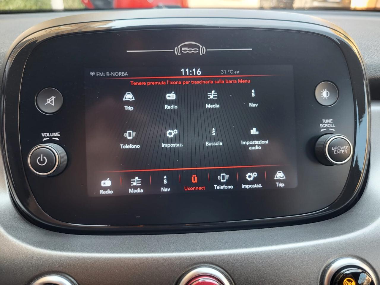 Fiat 500X 1.6 MultiJet 130 CV Sport Cerchi 19 Retroc. Vernice Satinata...