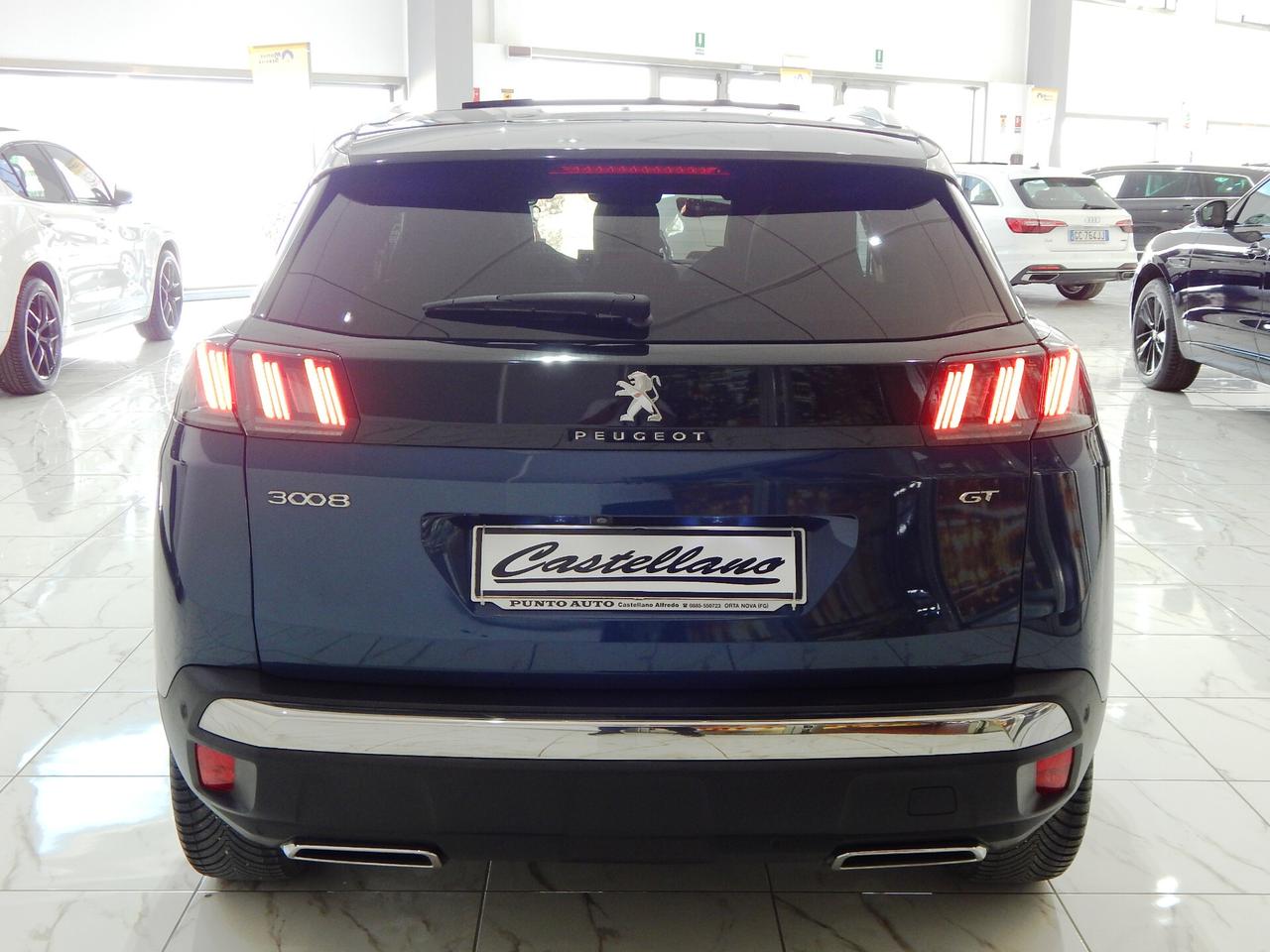 Peugeot 3008 1.5 bluehdi GT S&S AT8 TETTO-NAVI-PELLE-RADAR-LED