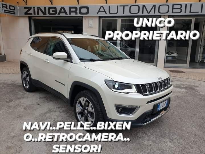 JEEP COMPASS 1.6 MJ 120 CV LIMITED NAVI PELLE BIXENO RETROCAMERA