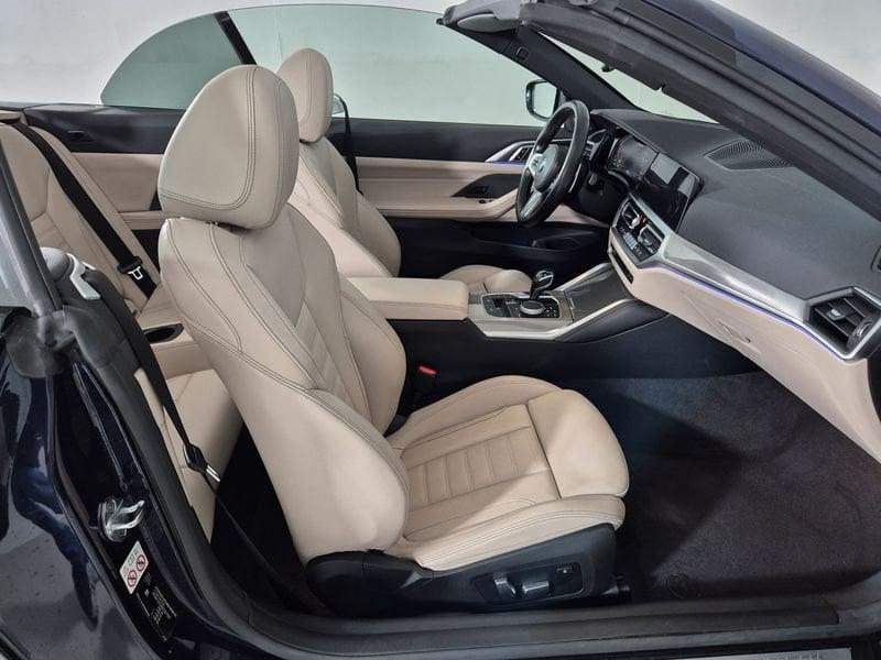 BMW Serie 4 Cabrio Serie 4 G23 2020 Cabrio Benzin M440i Cabrio mhev 48V xdrive auto