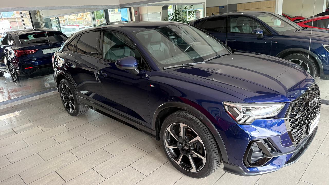 AUDI Q3 SPORTBACK 2.0 TDI QUATTRO S LINE S TRONIC IDENTITY BLACK