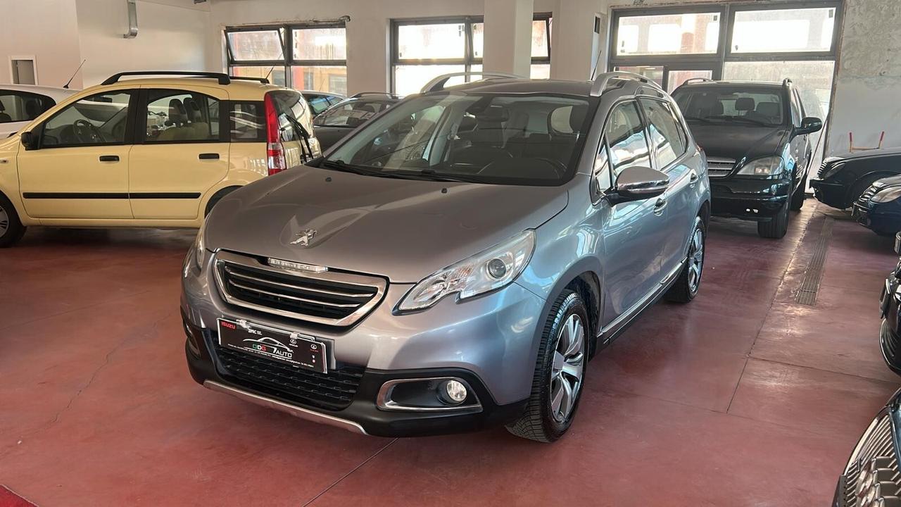 PEUGEOT 2008 serie 2 Diesel 1.6 CV 92 Km 121.493 certificati LUCI LED garanzia 12 mesi
