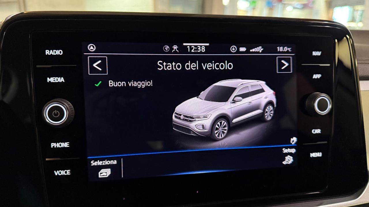 Volkswagen T-Roc 2.0 TDI 116cv Life 03/2024 Gancio Traino