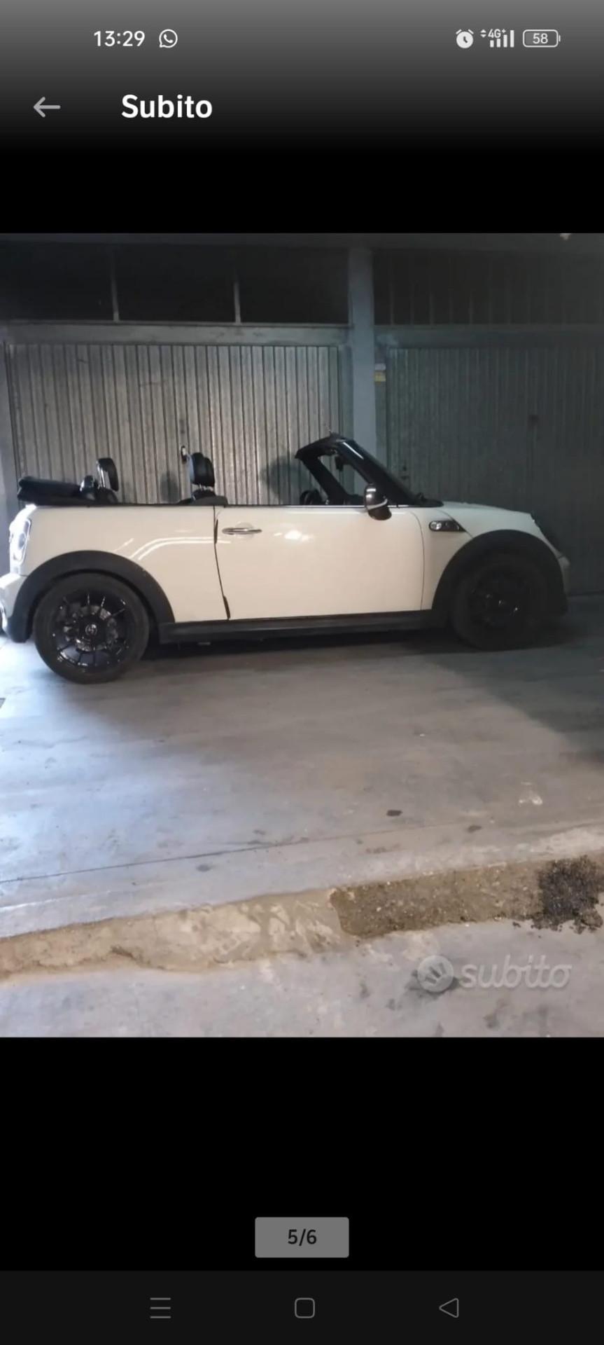 Mini Cooper S 1.6 cabrio 184cv