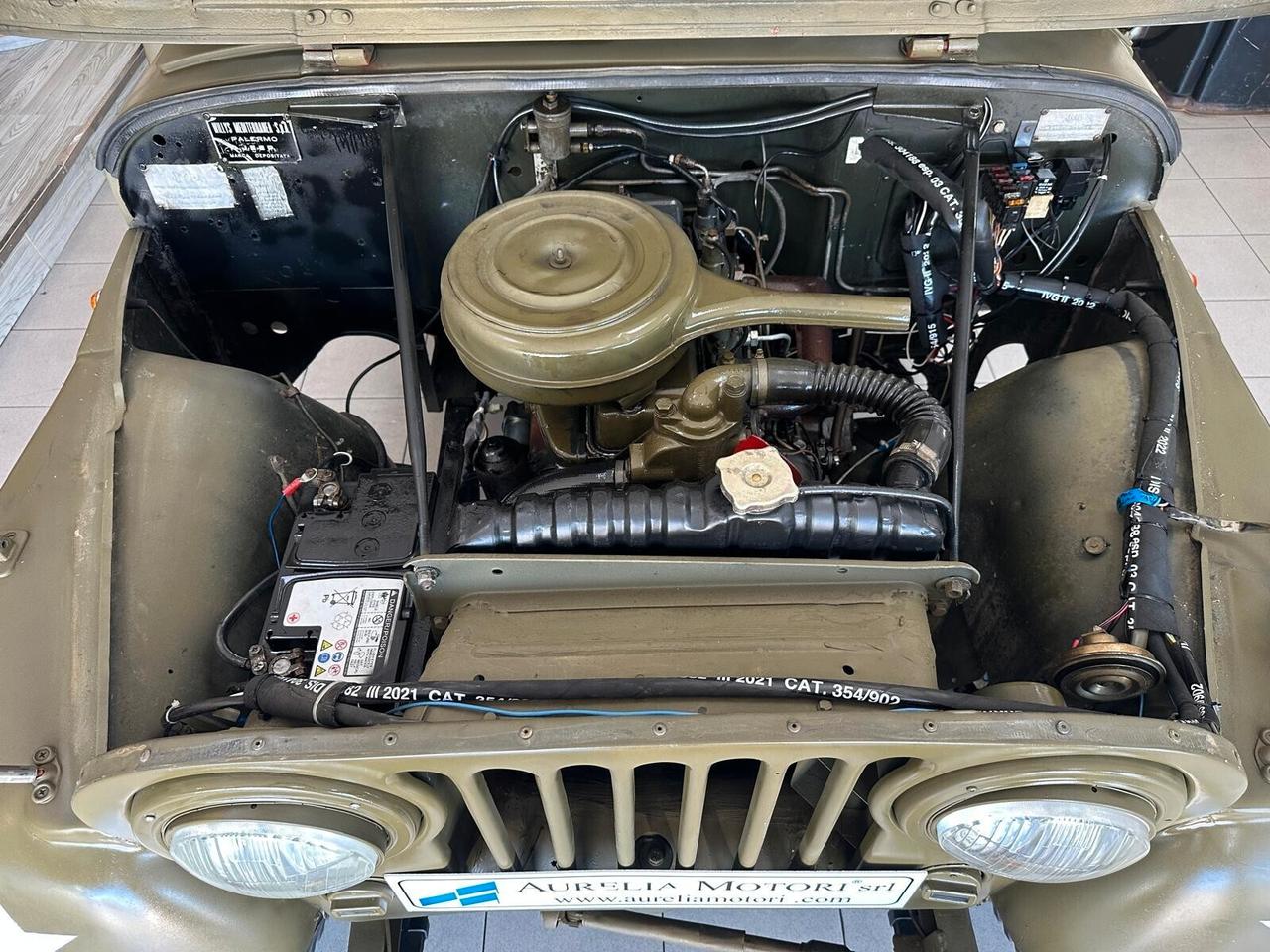 Jeep Willys CJ5 2.0 D CON CARRELLO ORIGINALE RESTAURO MANIACALE PERFETTA!!!
