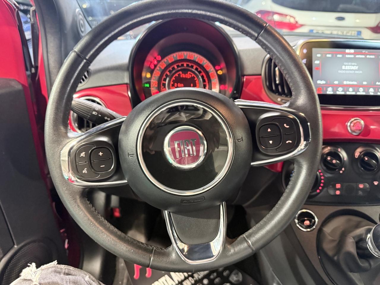 Fiat 500 1.0 Hybrid Red