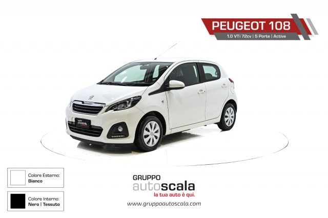 PEUGEOT 108 1.0 VTi 72 CV 5 porte Active