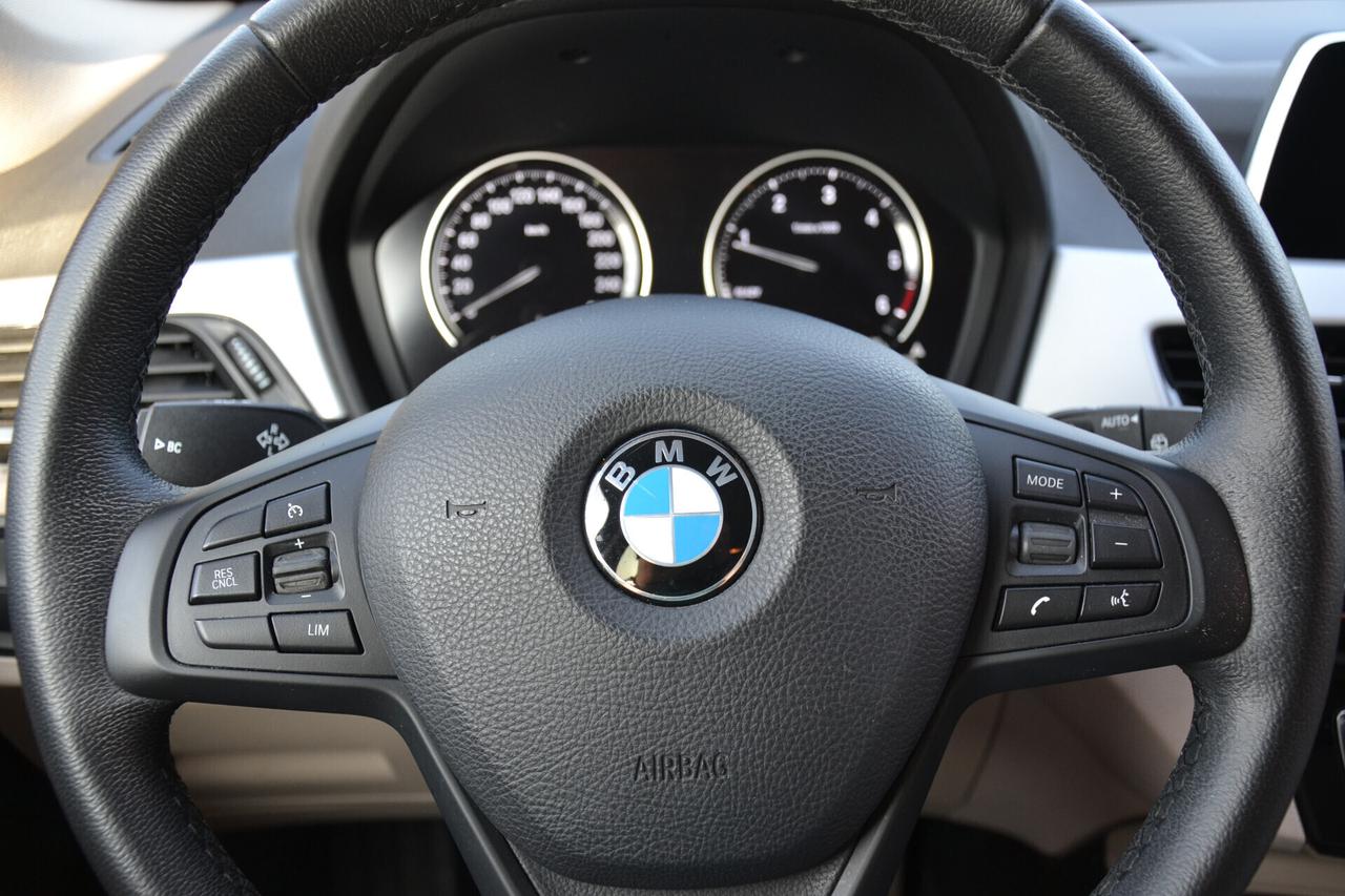 Bmw X1 20D 190CV AUTOM. **PELLE-LED-PDC-NAV**UNIPRO'**