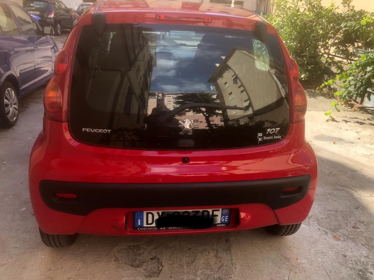 Peugeot 107 1.0 68CV 5p. 06/2009 Km 75000