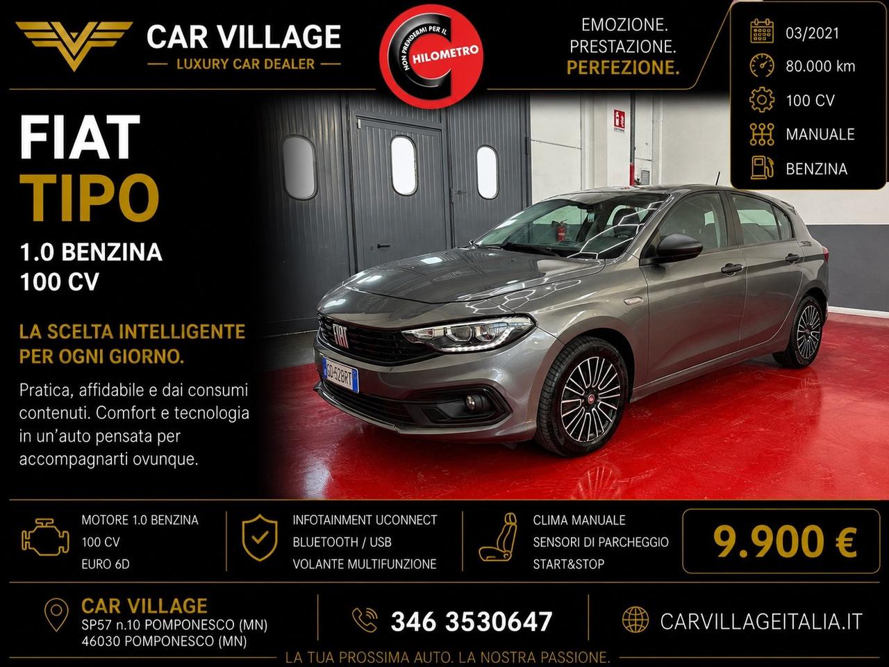 Fiat Tipo 1.0 5 porte City Life