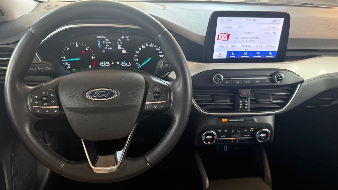 Ford Focus 1.5 EcoBlue 120 CV automatico SW Business Co-Pilot