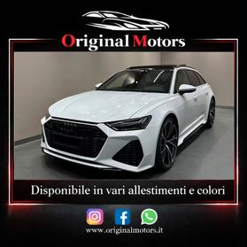 Audi RS6 RS 6 Avant 4.0 TFSI V8 QUATTRO/TIPTRONIC/CARBOCERAMICI/TETTO/PELLE/360/UFFICIALE