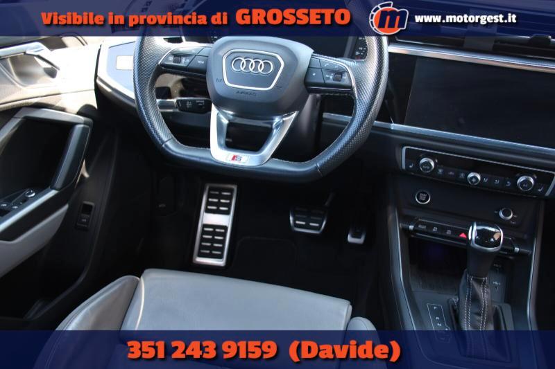 Audi Q3 Sportback 45 2.0 tfsi S line edition quattro 245cv s.-tronic