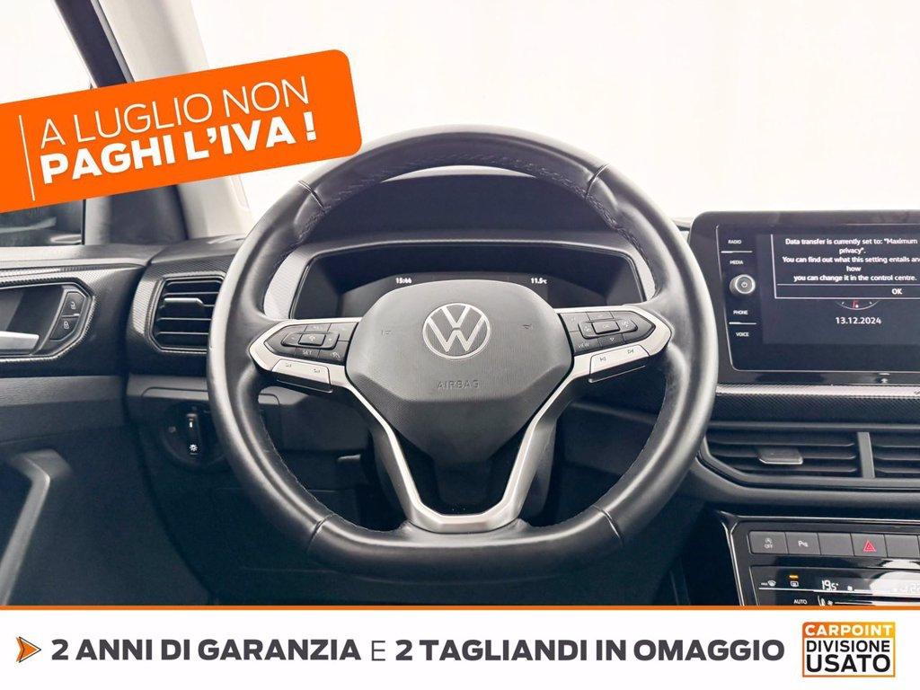 VOLKSWAGEN T-cross 1.0 tsi life 115cv dsg del 2024
