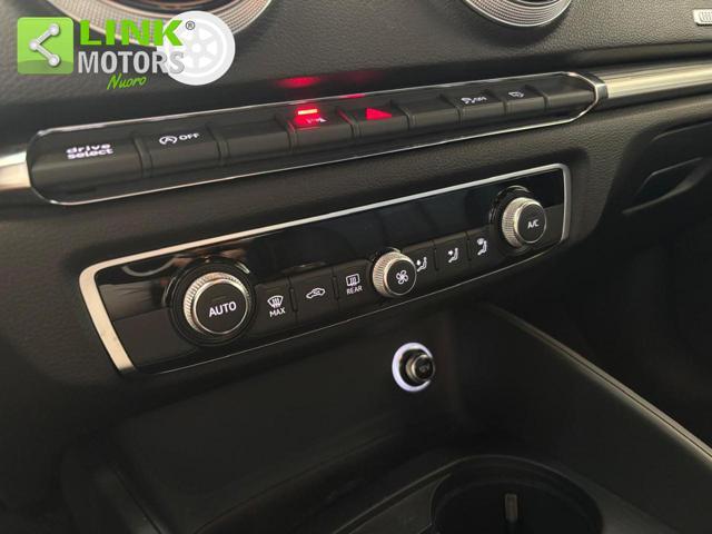 AUDI A3 SPB 30 TDI KM CERT, NAV, CLIMA BIZ.
