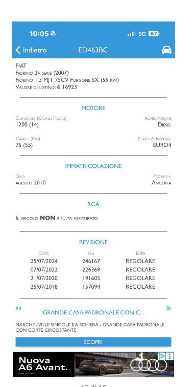 FIAT Fiorino furgone 1.3 mjt 16v 75cv