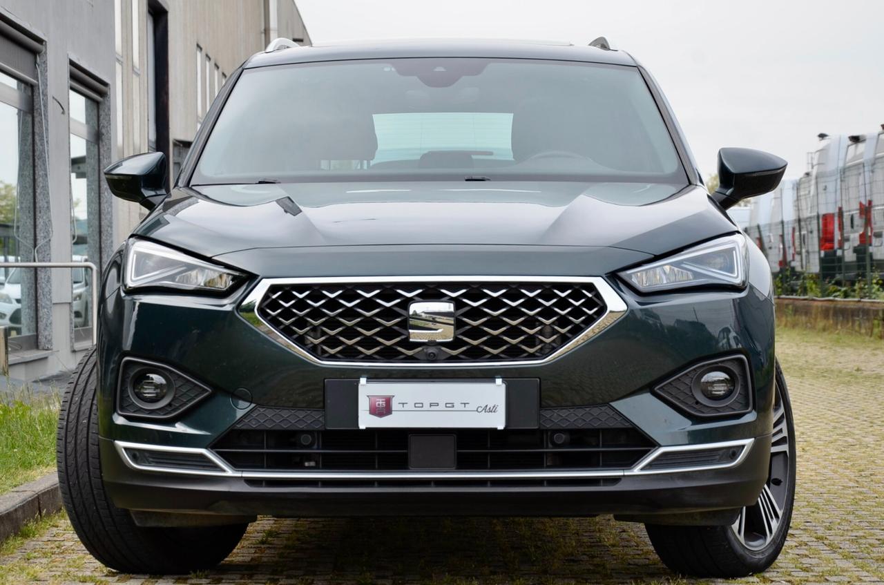 SEAT TARRACO 2.0 TDI XCELLENCE 4DRIVE 190cv DSG 7 POSTI, UNICOPROPRIETARIO, UFF ITALIANA, EURO 6D, HI-FI BEATS, TETTO, RETRO 360°, 20", PERMUTE