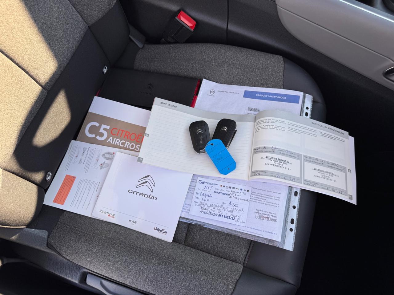 Citroen C5 Aircross 1.5 BlueHDi 130 S&S EAT8 Shine Neopatentati