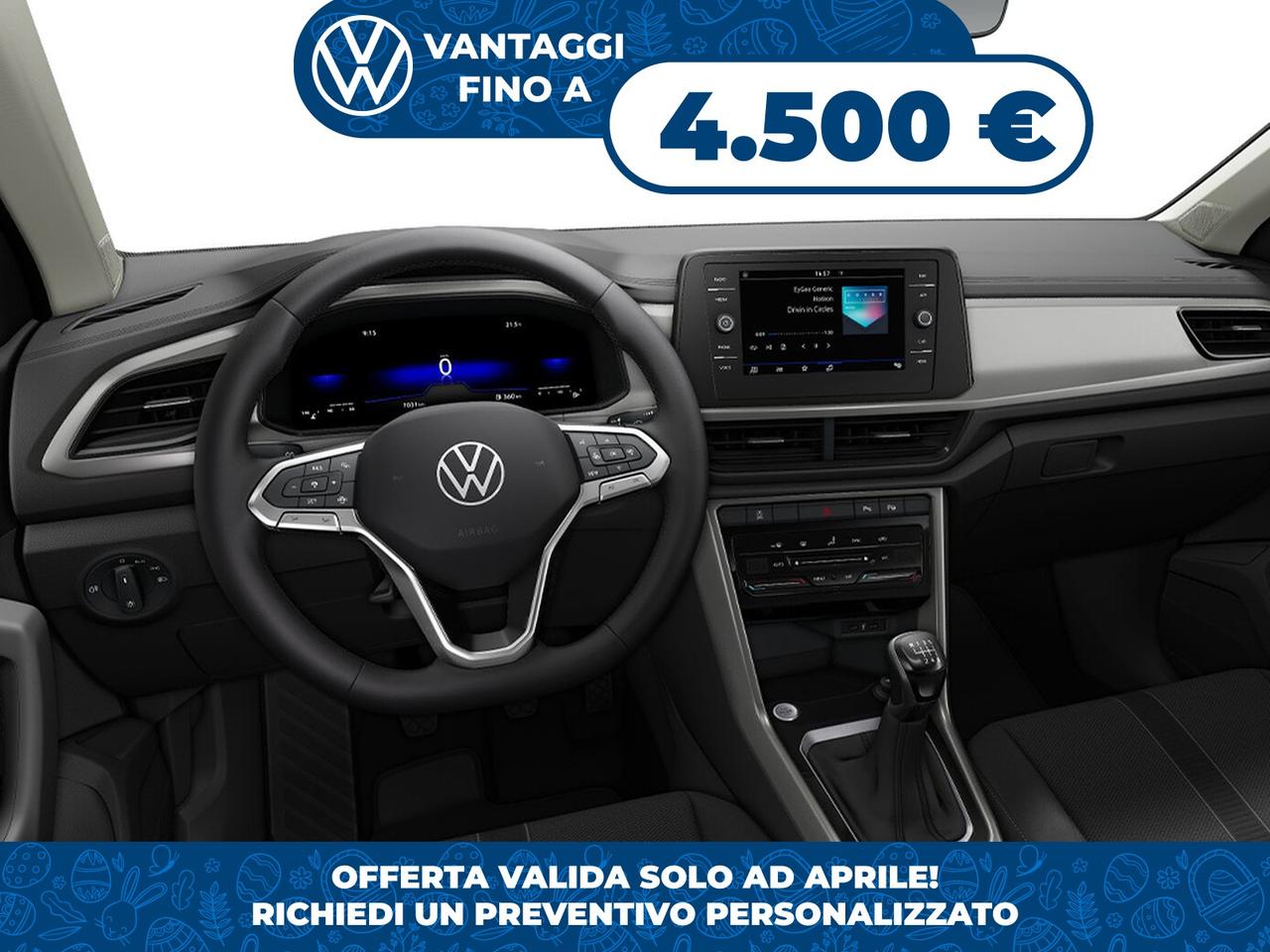 Volkswagen T-Roc 1.0 tsi edition plus 115cv