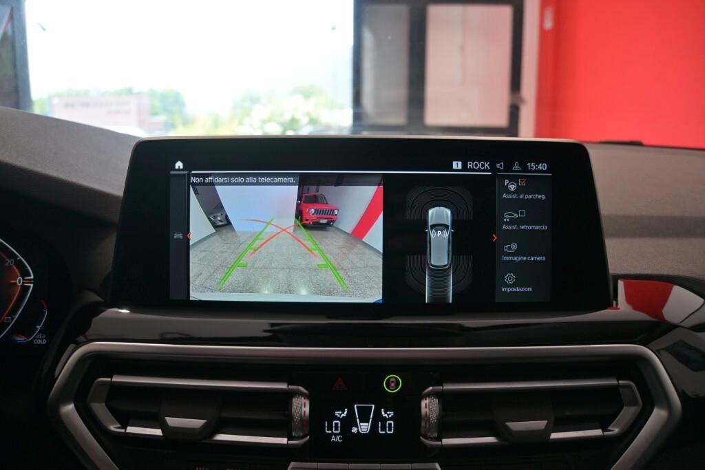 BMW X3 20D 150CV STEPTRONIC 48V S-DRIVE BUSINESS ADVANTAGE ( FARI LED ADATTIVI - BMW DIGITAL COCKPIT - PELLE - CLIMA TRIZONA - NAVI - MIRROR - PARK ASSISTANT - CERCHI 18 ) KM 34000