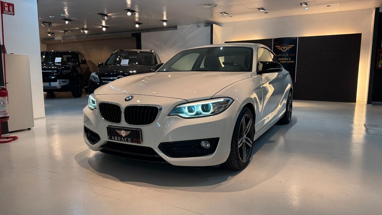 BMW 218D COUPE' LUXURY 2.0 D 150CV - 2016