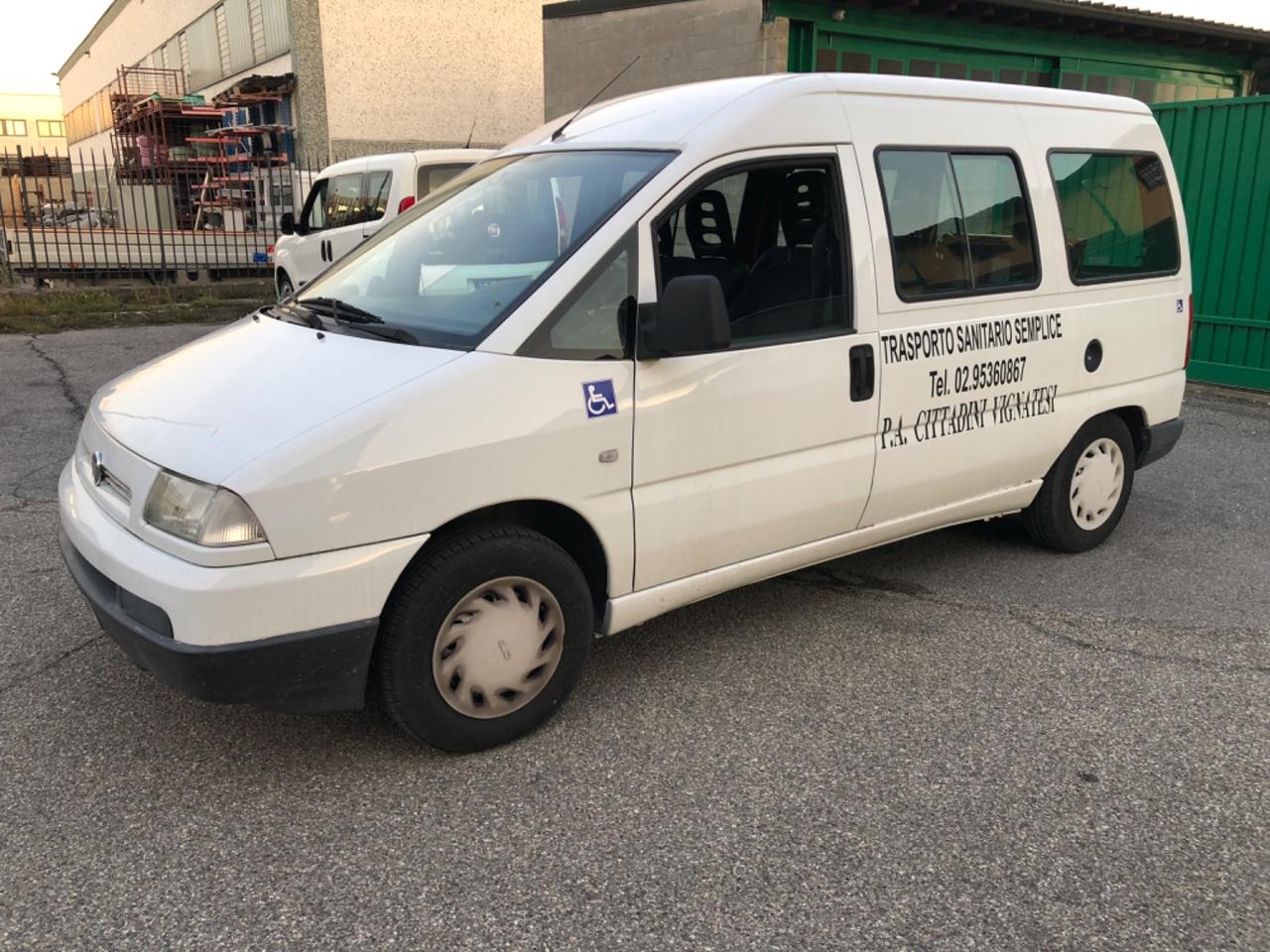 FIAT SCUDO TRASPORTO PERSONE- disabile - uso proprio