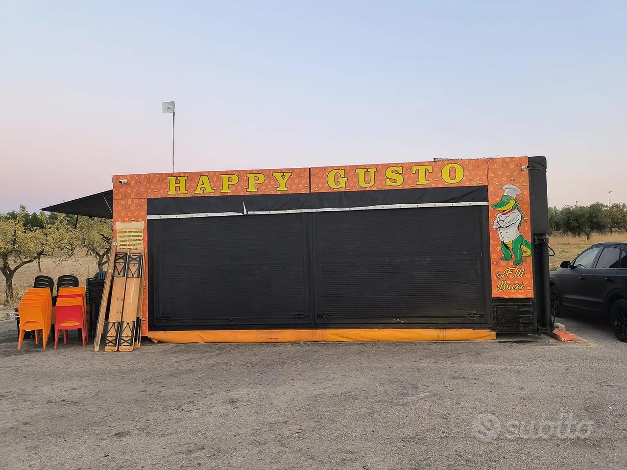 Paninoteca chiosco ambulante