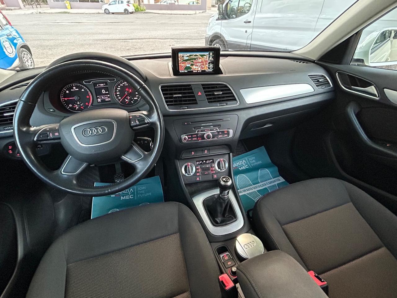 Audi Q3 TDI KM.80.000! Gancio traino