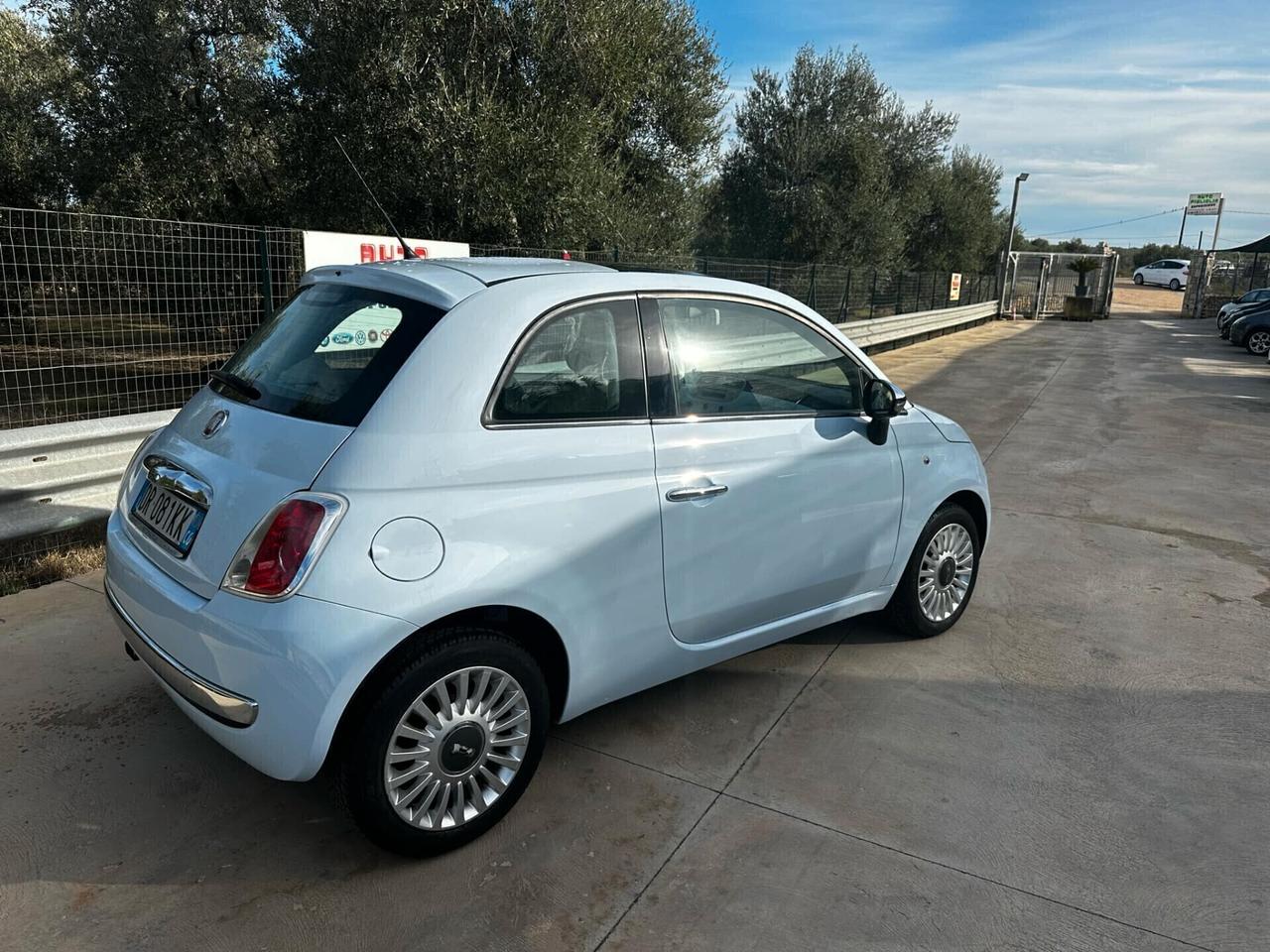 Fiat 500 1.2 BENZINA 69CV tetto panor 2009