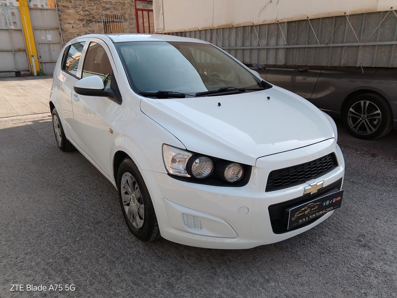 Chevrolet Aveo 1.2 2012 passaggio e 12 mesi di garanzia