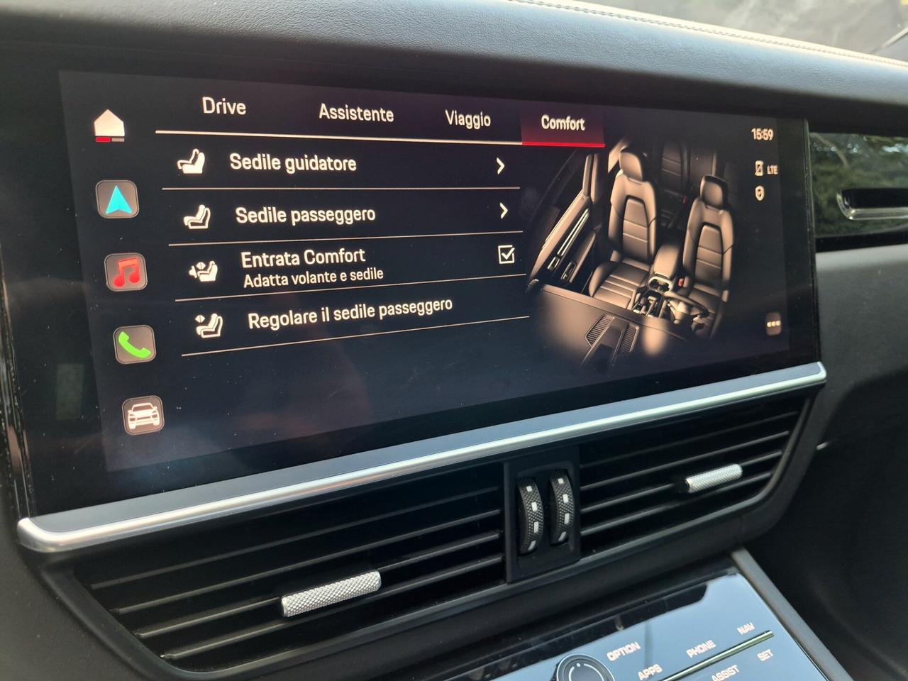 Porsche Cayenne COUPE' 3.0 E-HYBRID TIPTRONIC 462CV 5PORTE C.21 PINZE VERDI SOSP.ADATTIVE SED.ELETTRICI VENTILATI 18 VIE BOSE SCARICHI SPORT