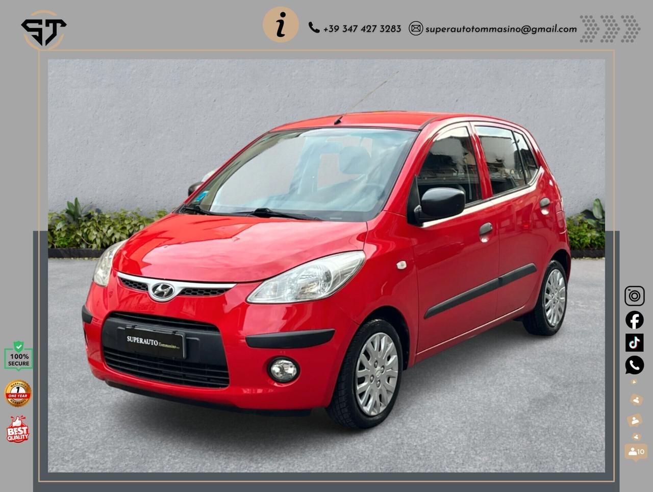 Hyundai i10 1.1 GPL 83.000 KM OK Neopatentati