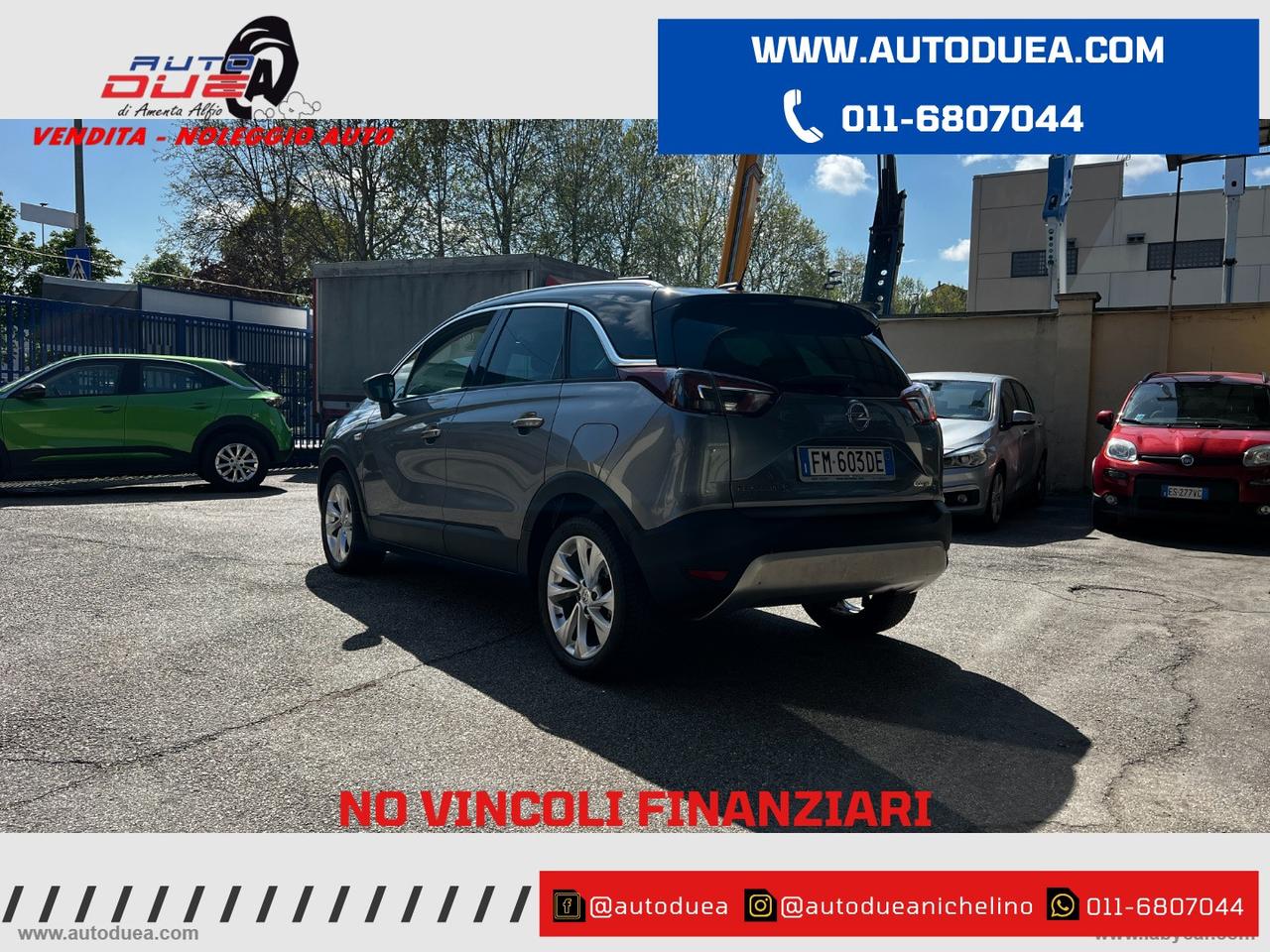 OPEL Crossland X 1.2 T 12V 110 CV S&S Innov. NO VINCOLI FINANZIARI