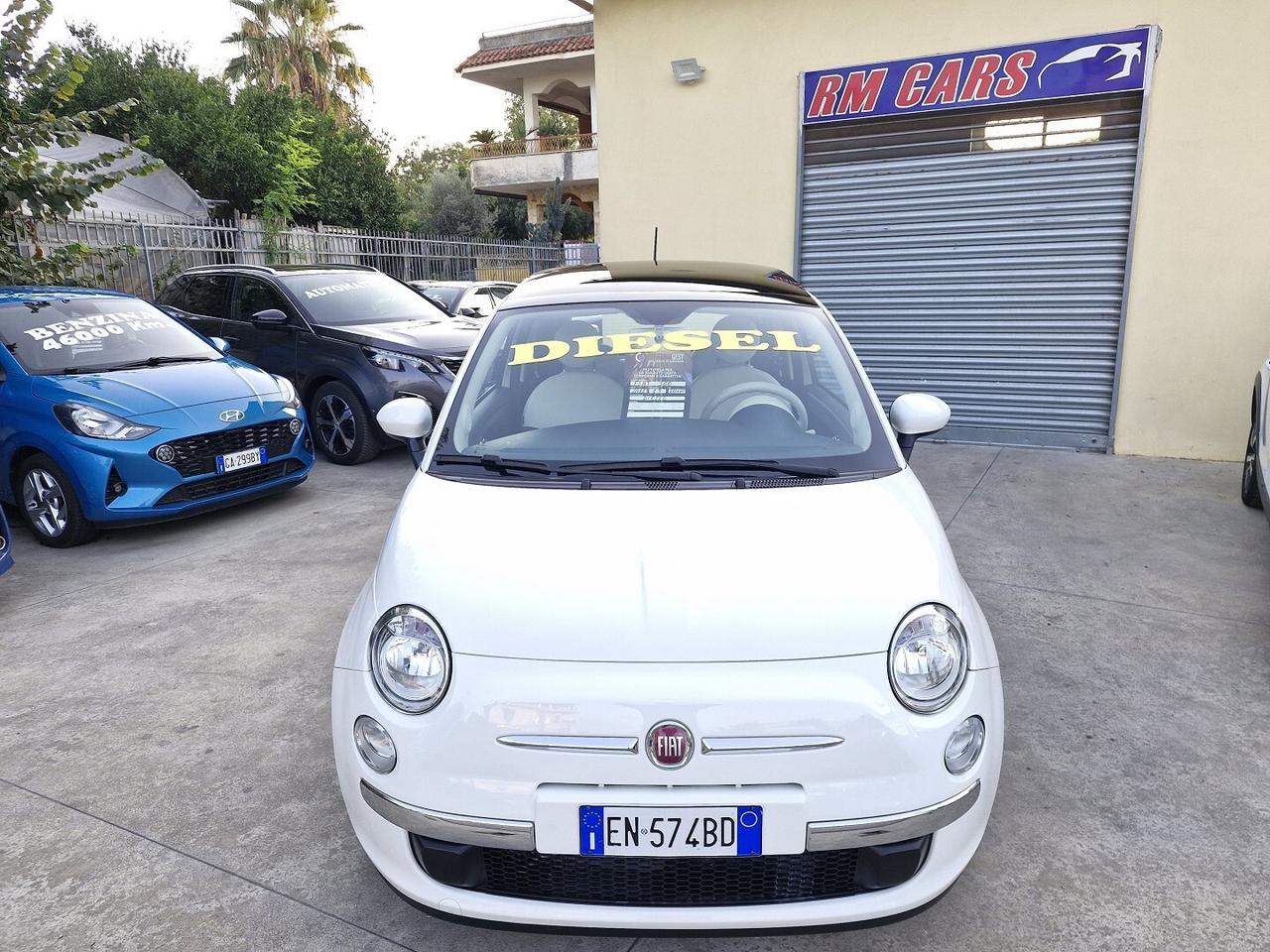 FIAT 500 1.3 MTJ 95CV TETTO APRIBILE 110000KM 2012
