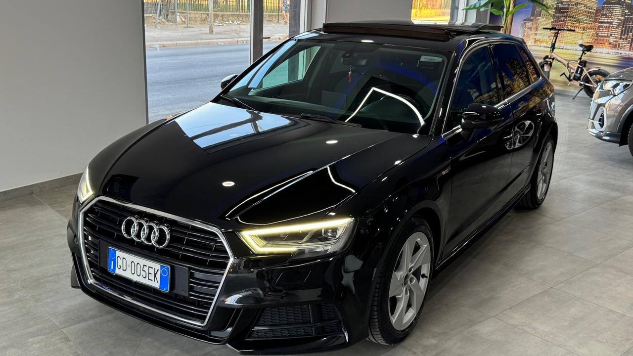 Audi A3 SPB 2.0 TDI S-Line Tetto Apribile-2018