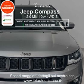 JEEP Compass 2.0 Multijet II aut. 4WD S