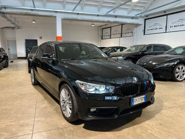 Bmw 116 d 5p. Sport - NEOPATENTATI TOTAL BLACK