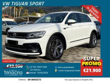Volkswagen Tiguan Sport 2.0 TDI 150CV DSG