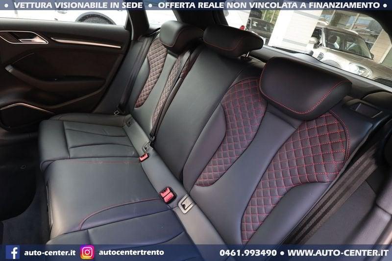 Audi A3 RS3 SPB 2.5 quattro Stronic GRIGIO NARDO'