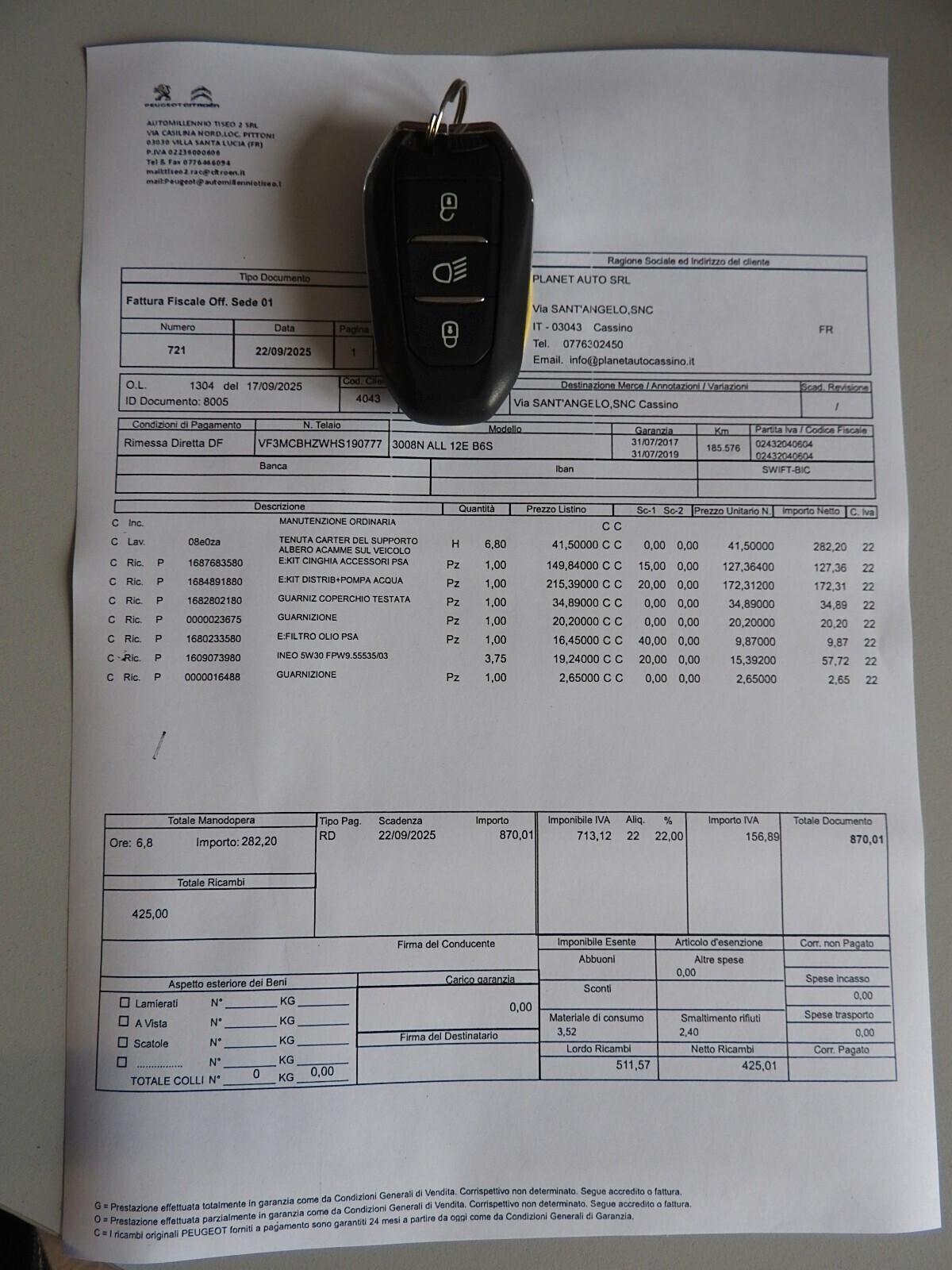 Peugeot 3008 1600HDi 120cv
