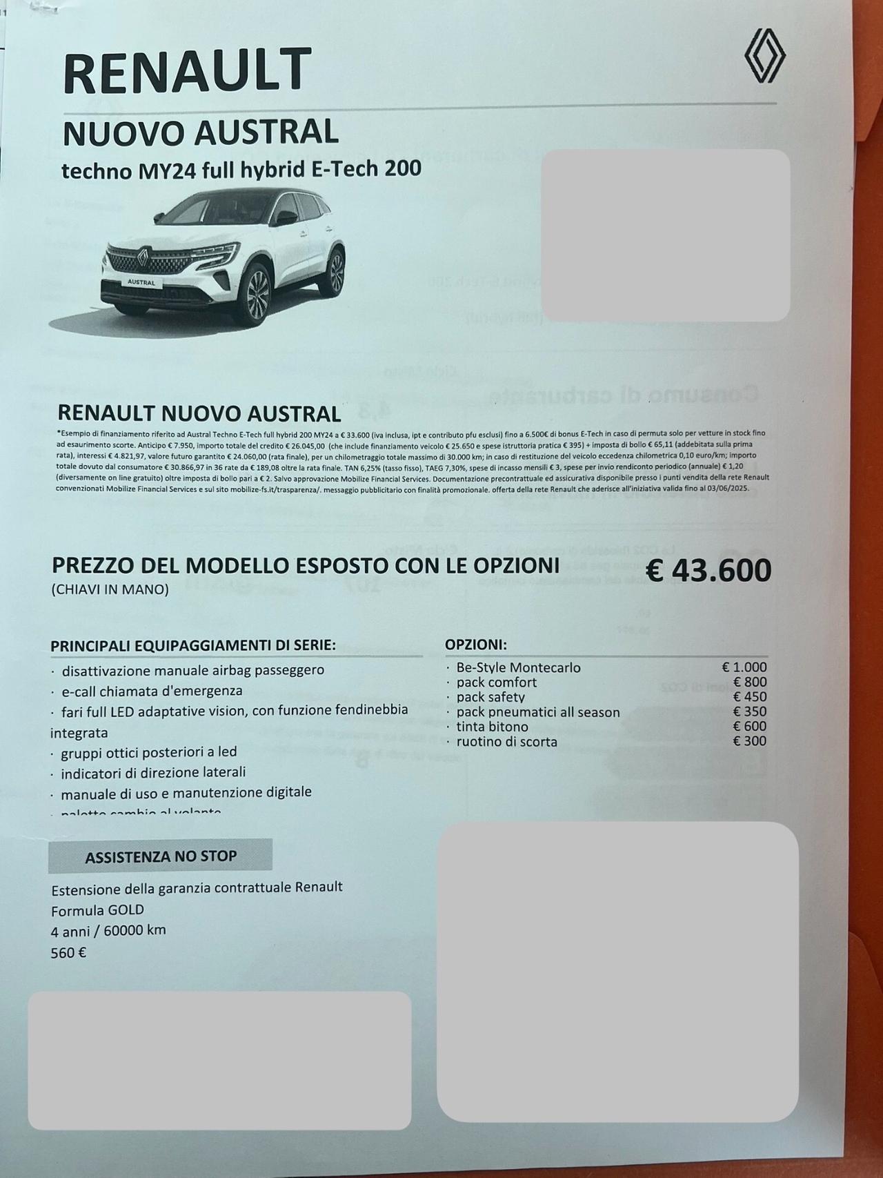 Renault Austral E-Tec 200cv full hybrid AUTOCARRO IN OFFERTA-N1