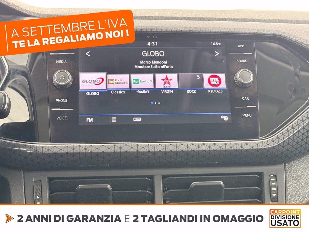 VOLKSWAGEN T-cross 1.0 tsi advanced 115cv dsg del 2019
