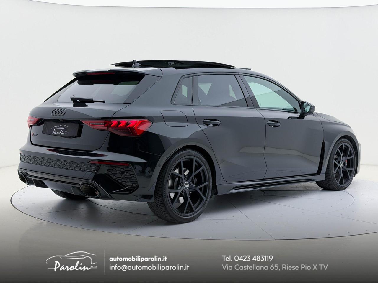 Audi RS3 Sportback 2.5 tfsi quattro S-tronic Black-Tetto-Matrix-Pelle