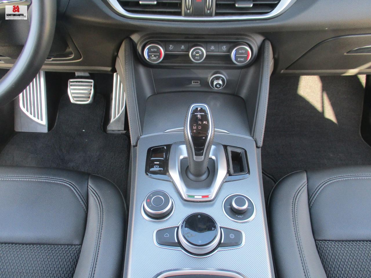 Alfa Romeo Stelvio 2.2 Turbodiesel 190 CV AT8 Q4 Sprint BLACK EDITION 11/2021 KM85000 FULL